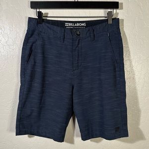 Billabong Crossfire Submersibles Shorts in Heathered Navy Blue